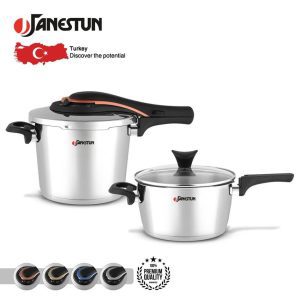ست زودپز و قابلمه JANESTUN