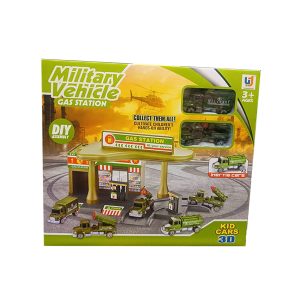 اسباب بازی پمپ بنزین 3D مدل Truck و Military قسطی
